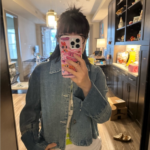 Loewe cropped denim jacket - Picture 2 of 5